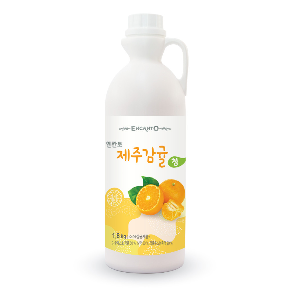 엔아이에프 엔칸토 제주감귤베이스, 1.8kg, 1개 18,000원