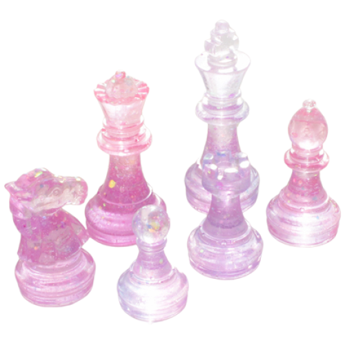 레진몰드 New3D체스말 set 투명 실리콘 몰드 DIY 공예용 쪼만한마을 5,200원