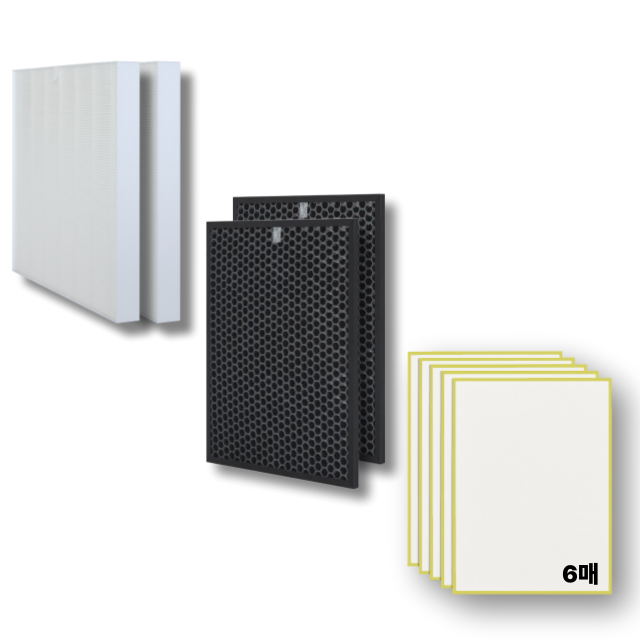 버즈필터 1+1 세트 LA-P210DW LG 휘센 공기청정기 LA-P시리즈 H13등급 국내제조 호환용 필터 47,860원