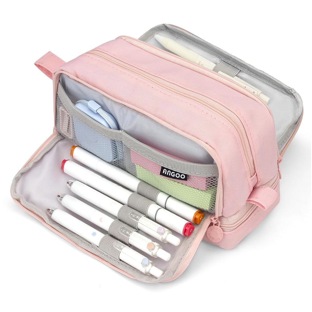 대용량 필통 에스테틱 연필 파우치 학용품 여아용 큰 십대 초대형 특수 펜 가방 어른과 학생용 지퍼 케이스 포함 39,000원