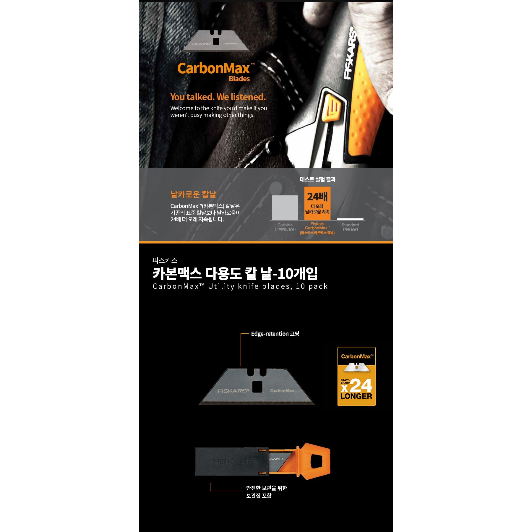 (피스카스) 카본맥스 컷터칼 7종 다용도 고정칼, 다용도칼, 접이식칼, 인테리어용칼, 건축가용칼+미니톱, 컷터칼 + 다용도칼날, 컷터칼날 3종, 1개 22,000원