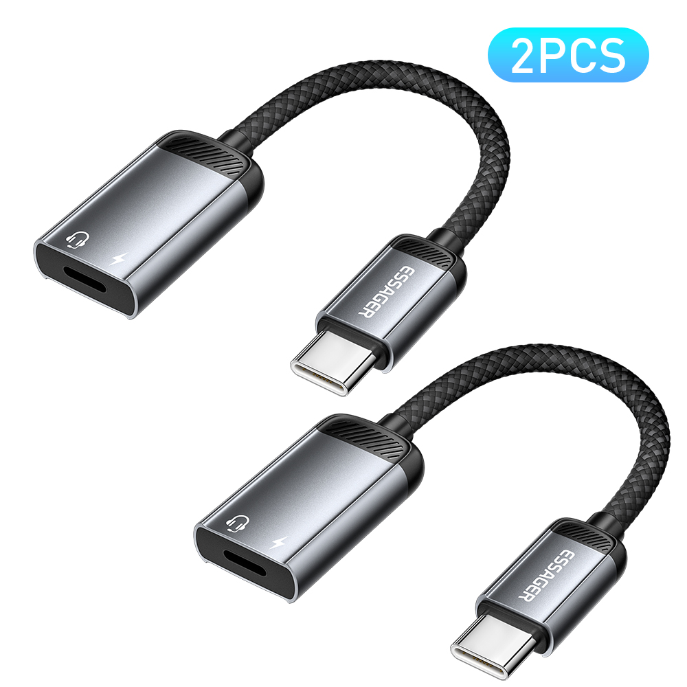 Essager 아이폰/라이트닝/8핀--C타입 충전 이어폰 변환젠더 21,960원