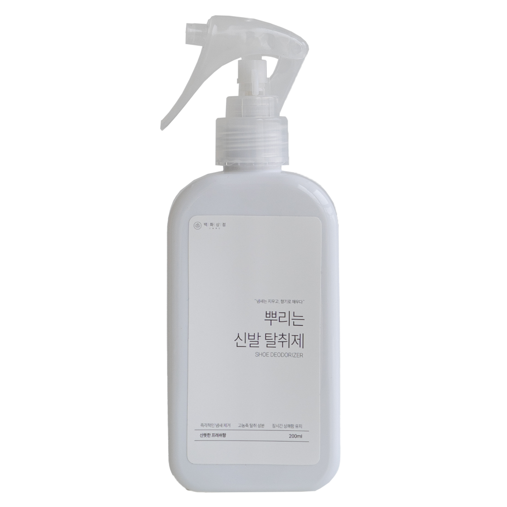 백화상점 신발 탈취제 운동화 냄새 제거제 스프레이, 1개, 200ml 12,890원