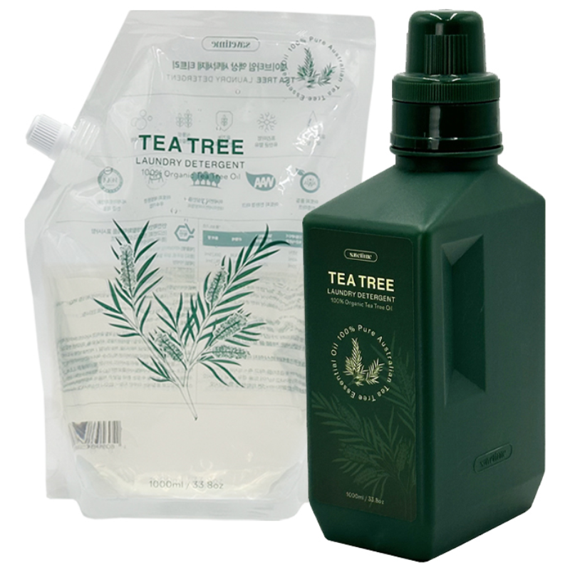 세이브타임 티트리 세탁 세제1+리필1 미세 먼지 프리미엄 아기 유아 고농축 탈취 살균 소독 실내건조 비건인증, 1개 50,760원