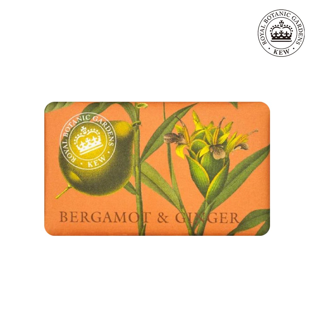 [KEW 큐가든] 영국 직수입 베르가못&진저 디퓨저 비누 240g 1개 선물 향수 향기 잔향 시어버터 식물성 천연 팜유 파라벤 무첨가 26,000원