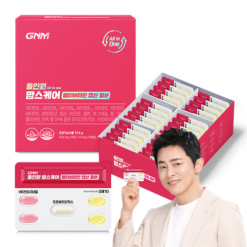 GNM 올인원 맘스케어 멀티비타민 엽산 철분, 1개, 30회분 41,900원