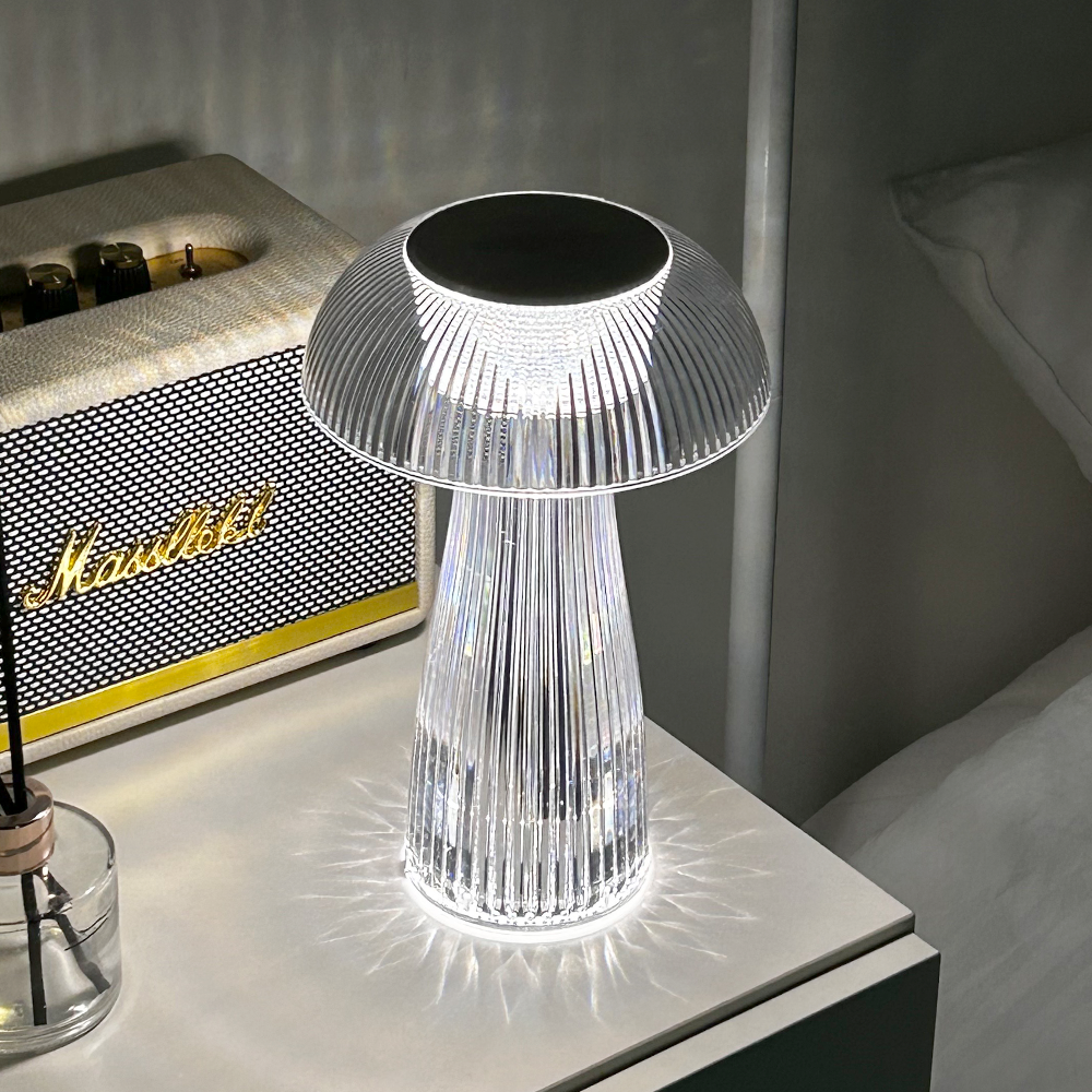 레나에너지 머쉬룸 크리스탈 무선 LED 무드등 27,250원