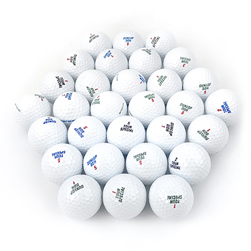 던롭 DDH 골프공 로스트볼 특A+ 2피스, 화이트, 1개, 30개입 20,500원