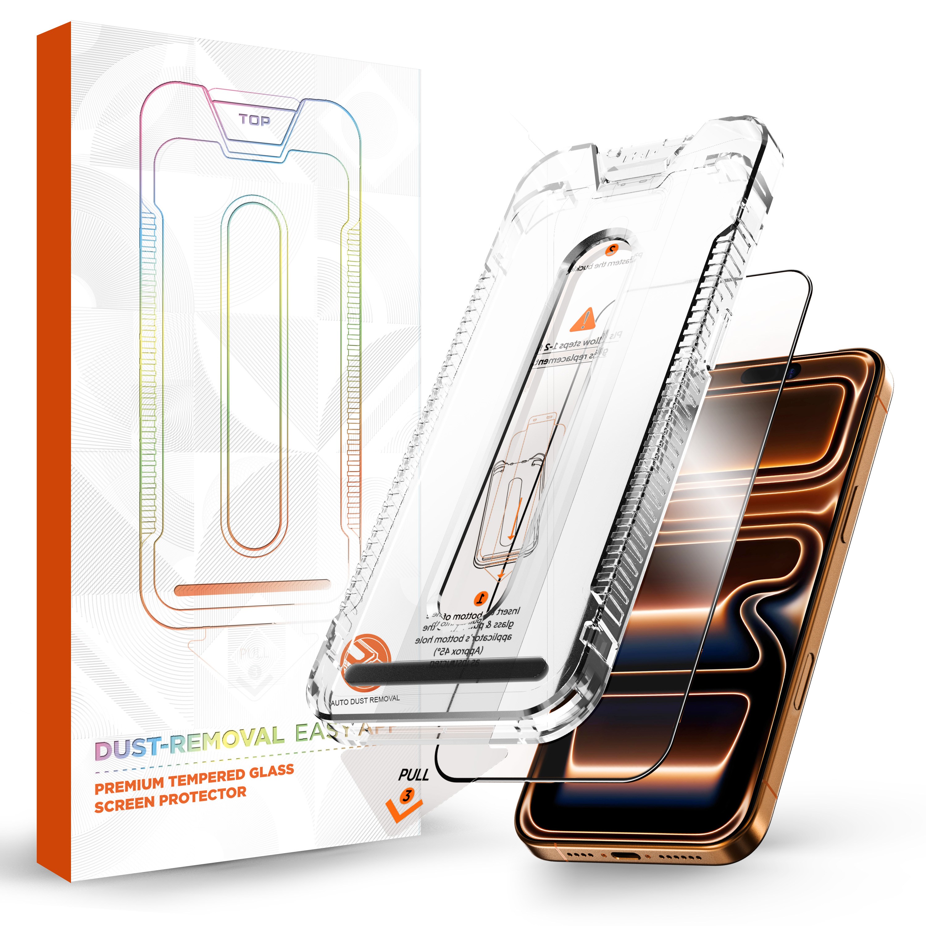 케이트 아이폰 무반사 9H 액정보호필름 지문방지 2세트, 2세트 34,800원