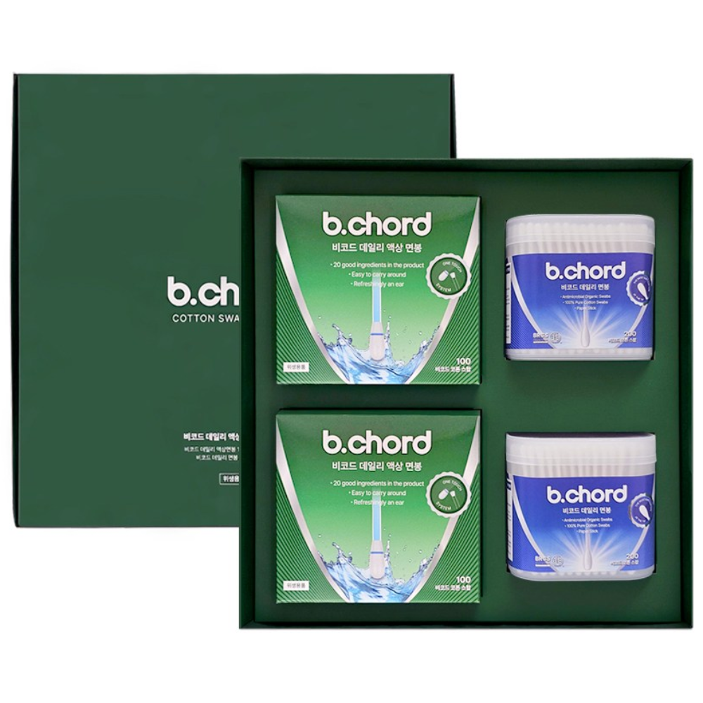 비코드 대용량 면봉 기획세트 (액상100입X2,순면200입X2) 쇼핑백, 3세트, 600개입 74,600원