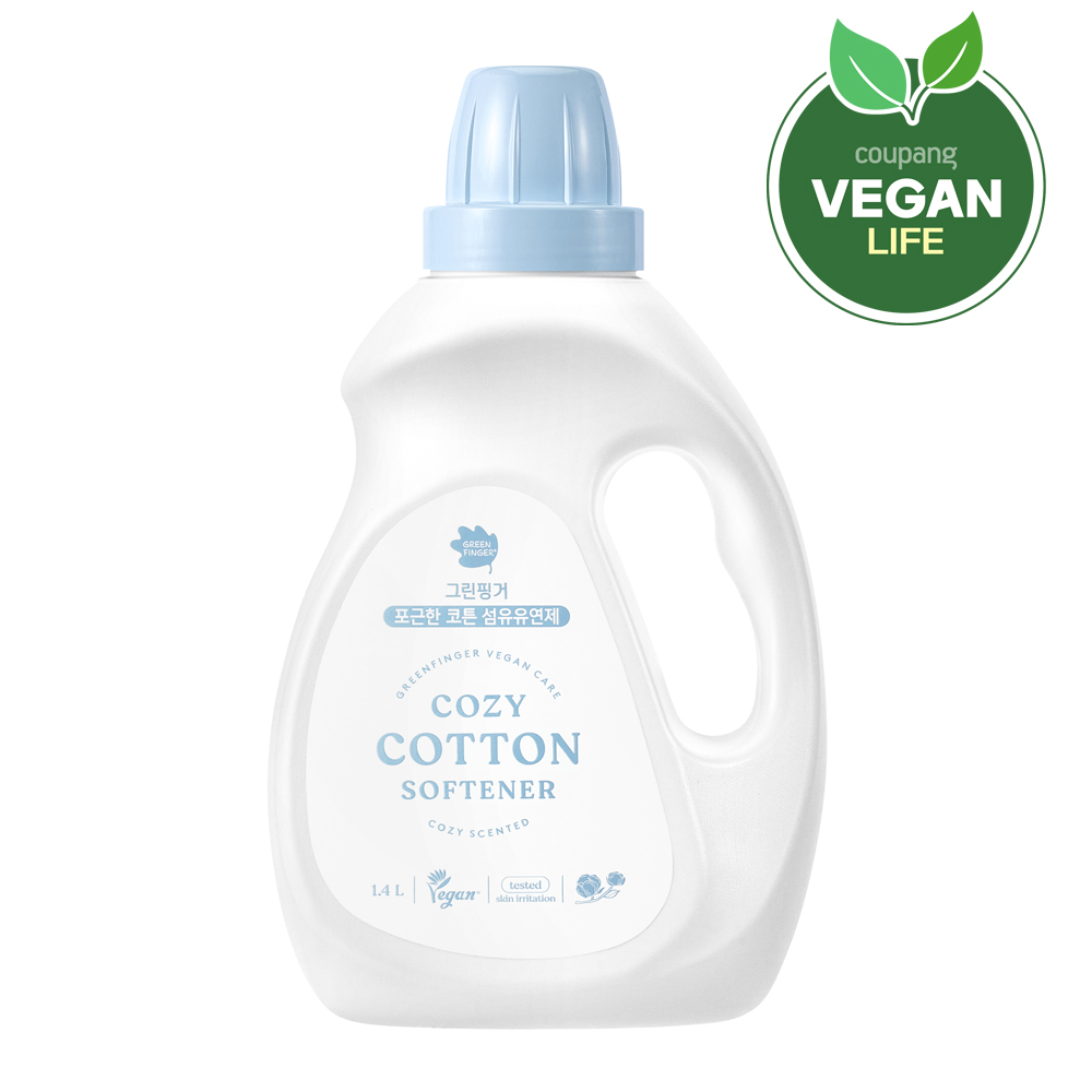 그린핑거 섬유유연제 포근한 코튼향 본품, 현재가 10,900원
