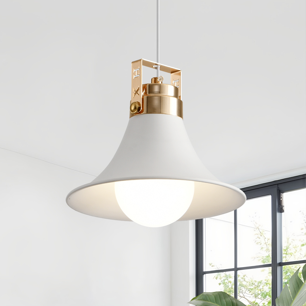 joxy 글자 무늬 식탁조명 1등 팬던트조명 W195-A, 흰색 33,600원