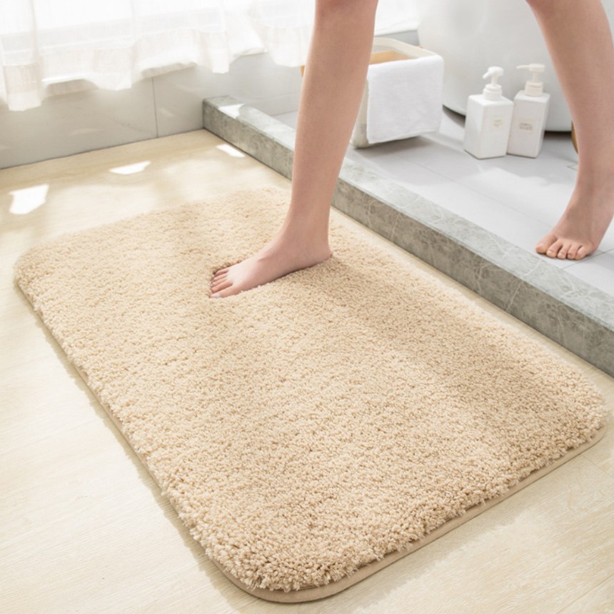 애플민트 빨아쓰는 호텔 주방 욕실 먼지없는 부드러운 발매트, 5.연베이지 22,900원