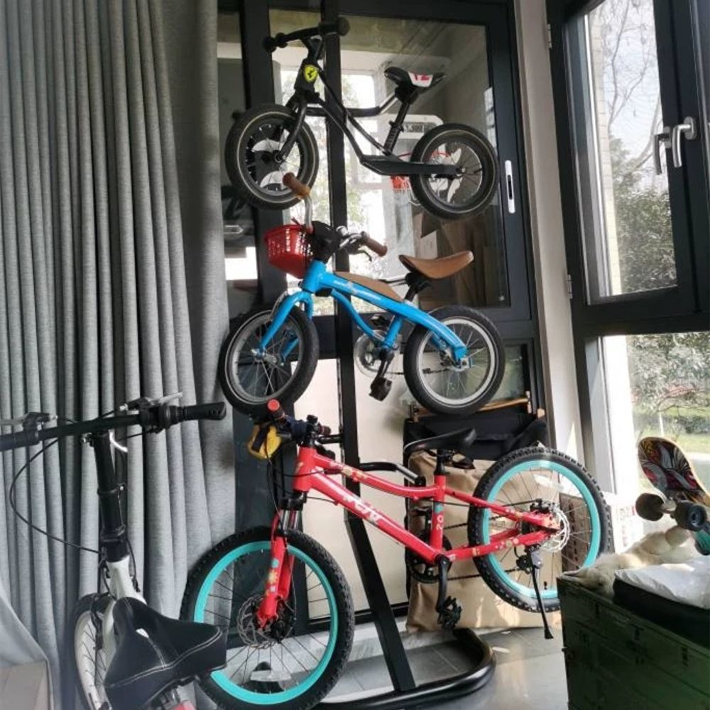 자전거 2단 거치대 mtb 2대 정비대 고정형 받침대 보관대 행어 2열 117,900원