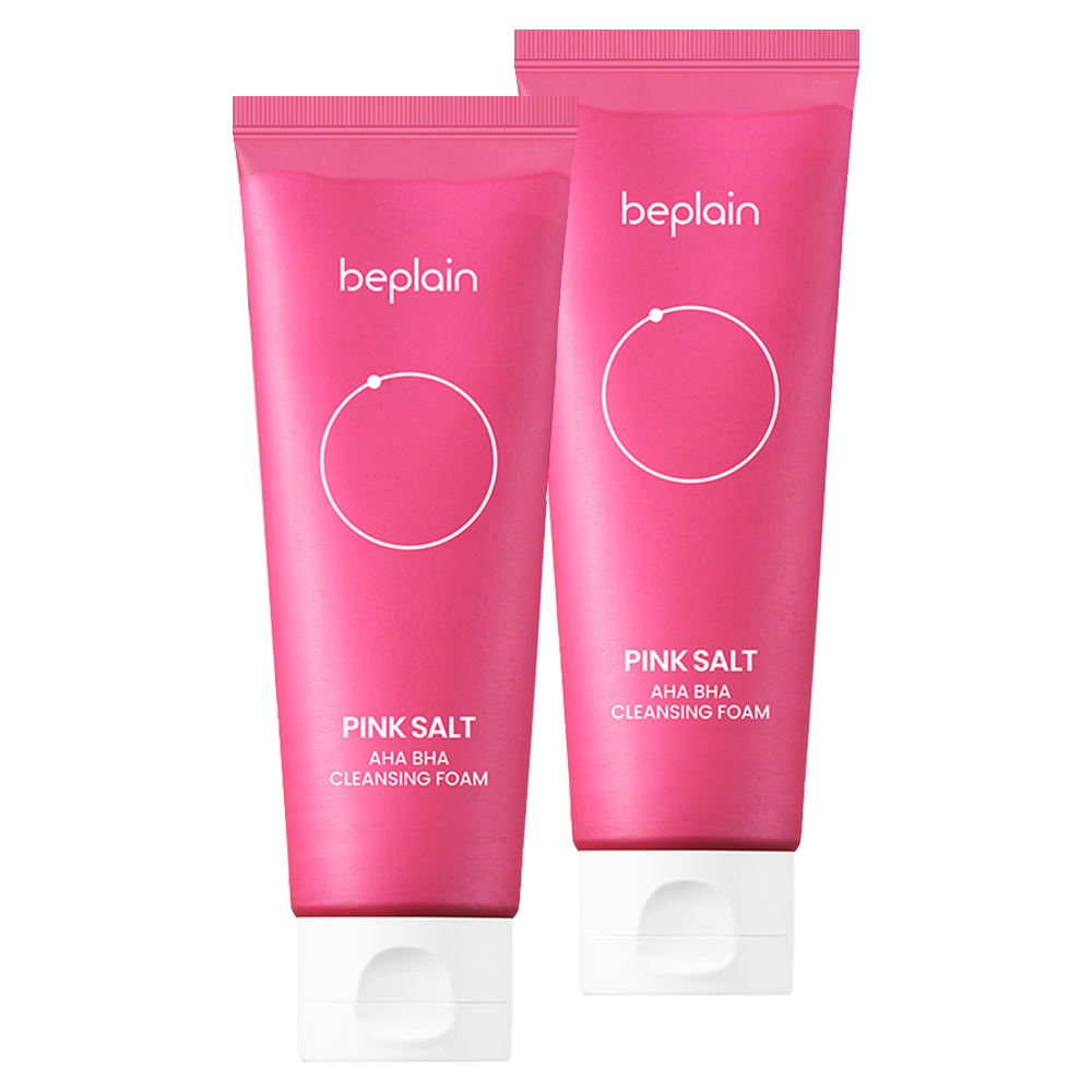 [비건뷰티] 비플레인 핑크솔트 아하 바하 클렌징폼, 120ml, 2개 21,900원