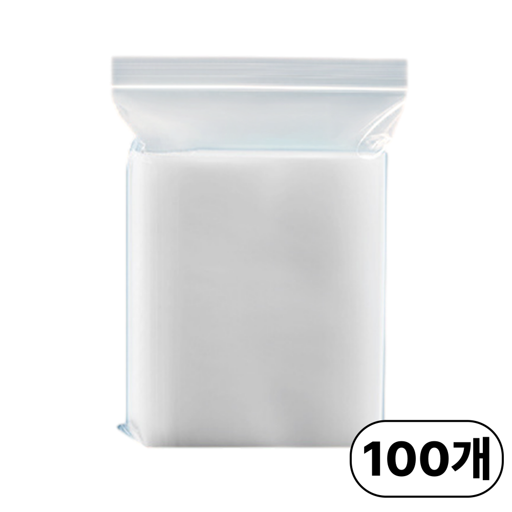 집으로프레시 질긴 두꺼운 지퍼백, 1개, 100개입, 중(M) 6,910원