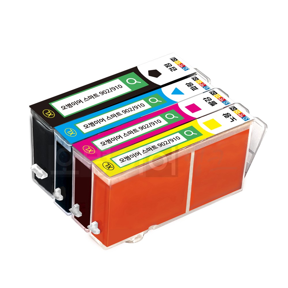 오병이어 스마트902 잉크카트리지 / HP6954 HP6958 HP6962 HP6968 HP6975 HP6978 HP902 호환 11,000원