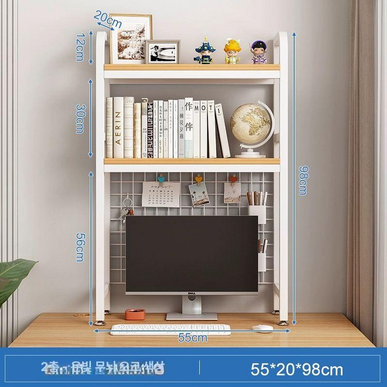 책상위 타공판 책장 선반 타공 걸이 책꽂이 데스크 43,400원