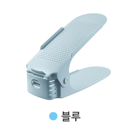 높이조절 슈즈렉 3단 신발정리대 운동화 수납 좁은현관 신발장 공간활용 9,900원