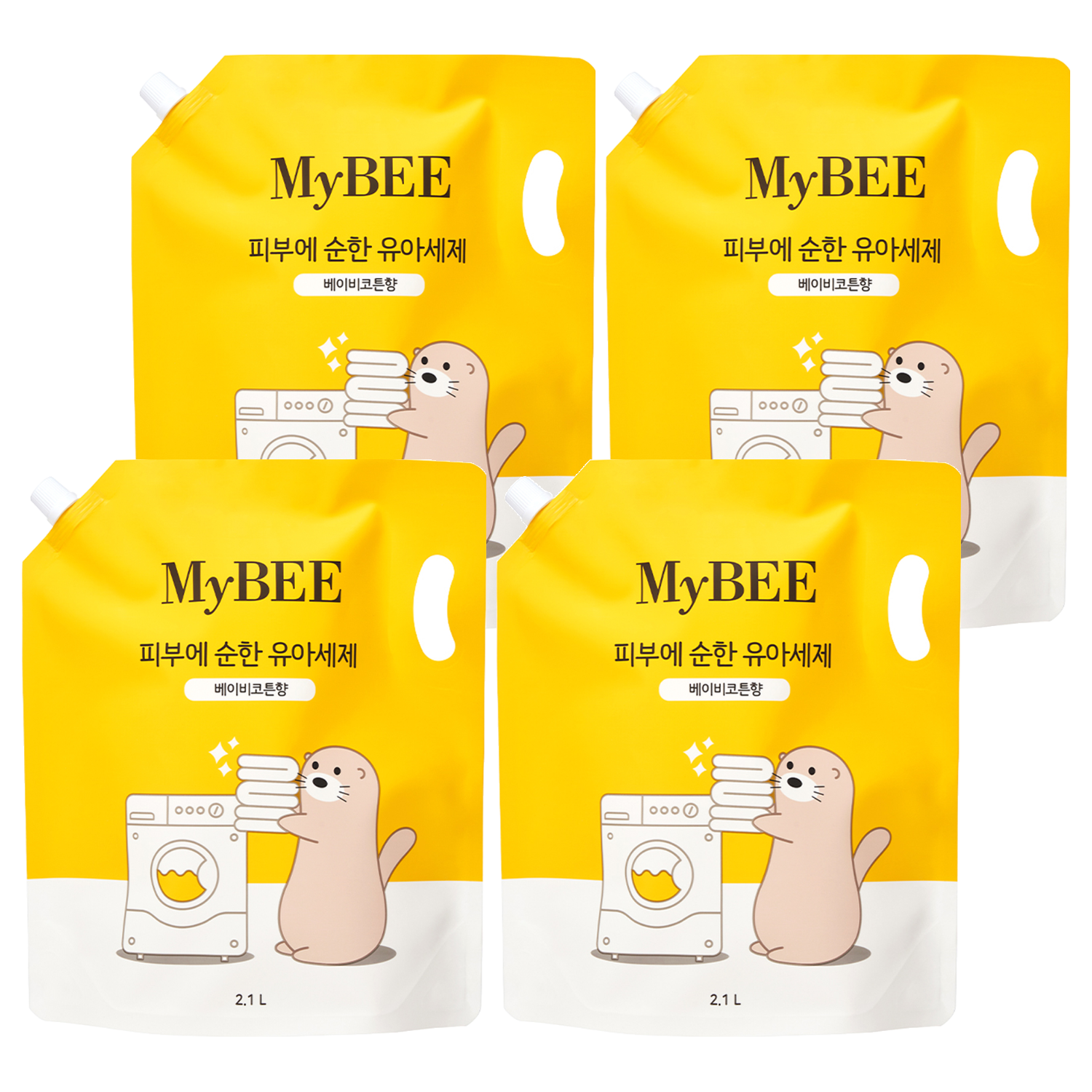 마이비 피부에 순한 유아세제 베이비코튼향 리필 25,200원