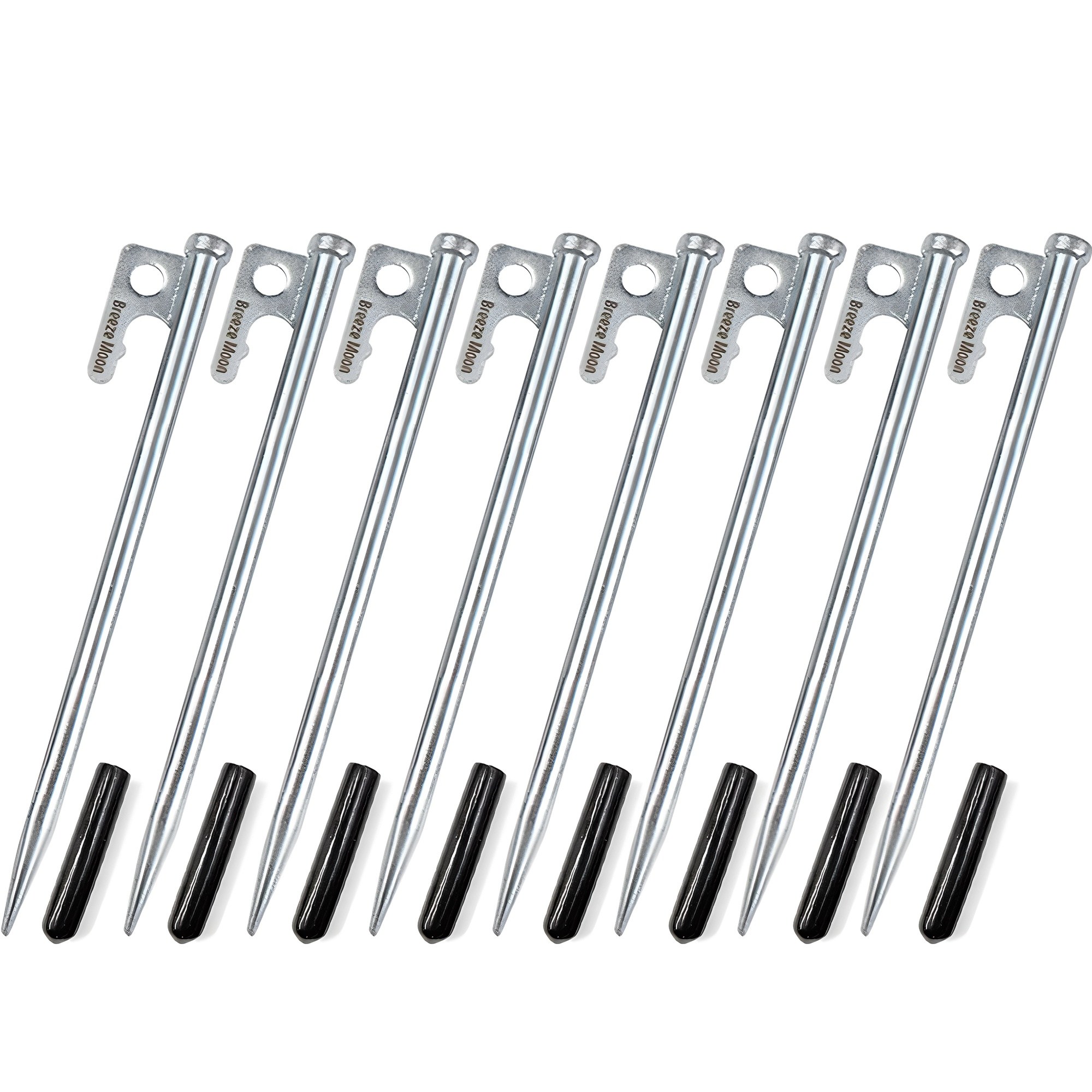 브리즈문 테이퍼링 고강도 단조팩 텐트팩 크롬 8p + 보관용 캡 세트 6,350원