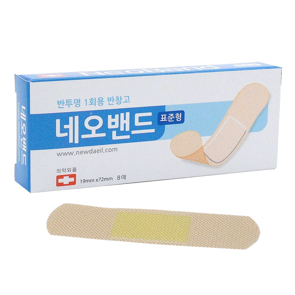 뉴바이오제약 네오 일회용 밴드 330원
