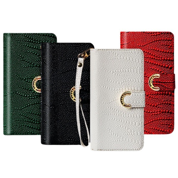 갤럭시점프4 케이스 지갑 카드 10포켓 다이어리 플러스 지퍼수납 루비나 스트랩포함 26,900원