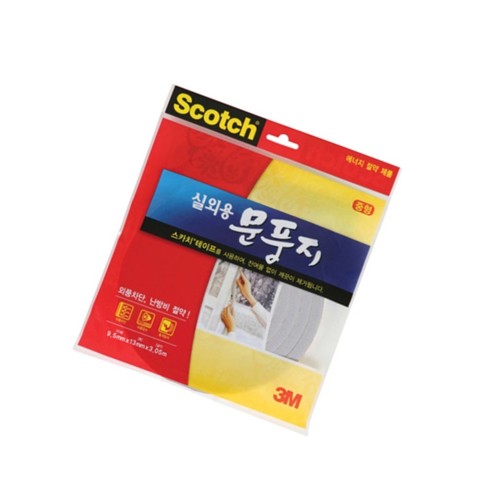 3M 스카치 2294 실외용 문풍지_중형/겨울 틈새 외풍차단 바람 먼지 차단 5,200원