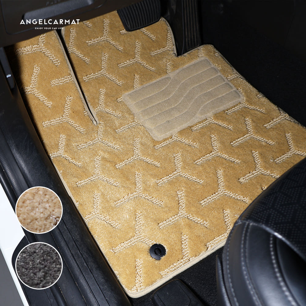 엔젤카매트 차량용 패브릭매트 확장형 1열 블랙 발판 바닥 직물 전차종, 블랙 (BLACK), 운전석 37,000원