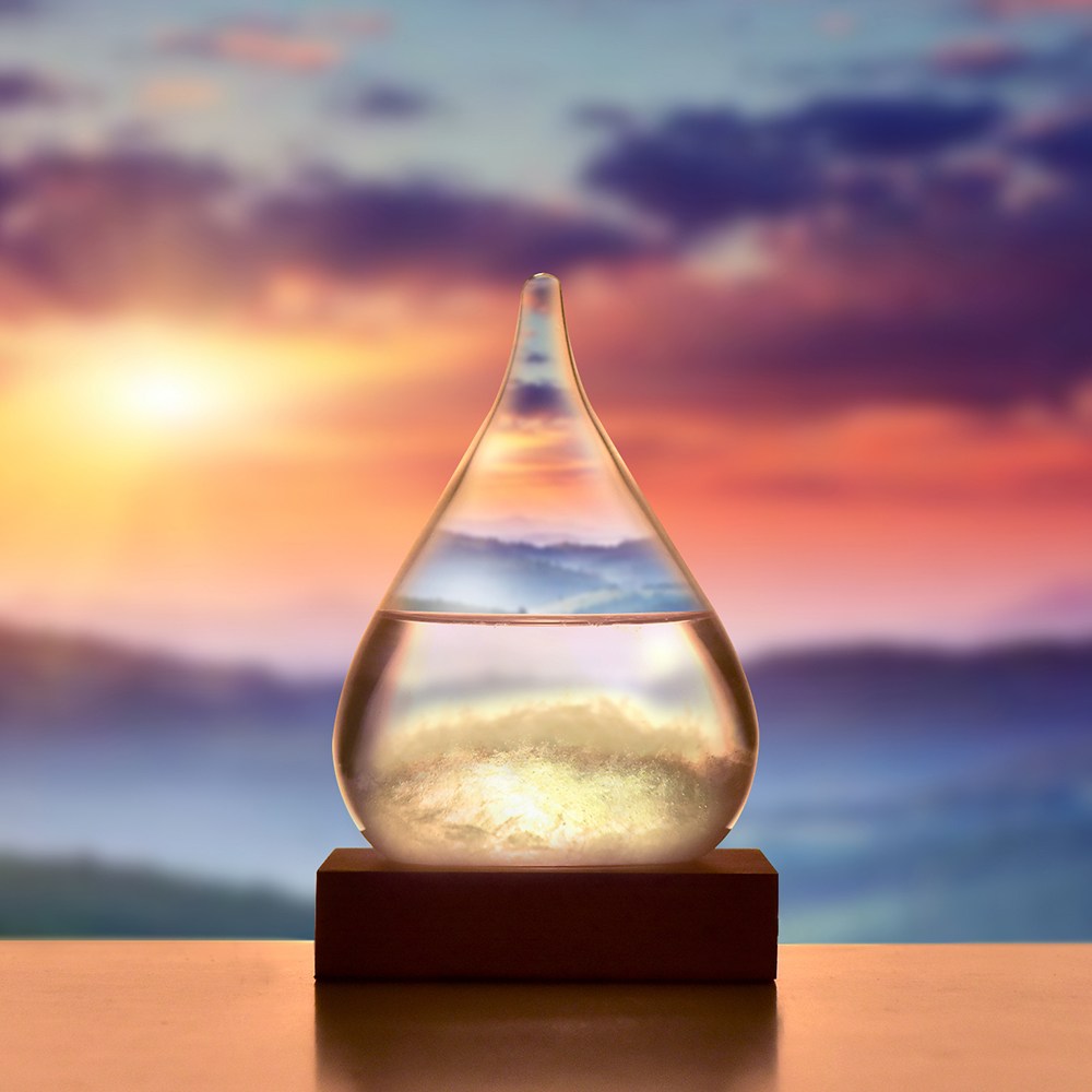 날씨예보 LED 불멍 무드등 템포드롭 스톰글라스 19,690원