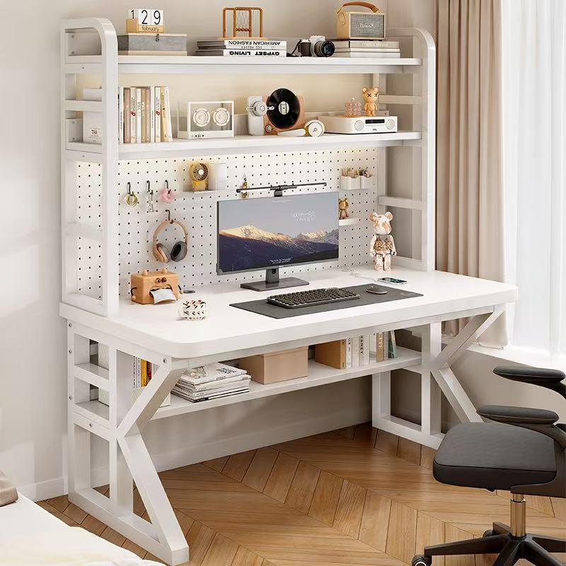 선반 책상 1인용 2인용 다용도 타공판 철제 컴퓨터책상 사무용테이블 112,900원