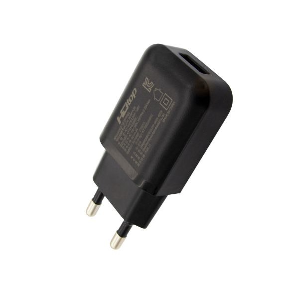 HDTOP USB 1포트 DC 5V 2A 아답터 멀티 충전기 블랙 HT-AD143 정격출력 USB충전기 플러그타입 케이블분리형 3,600원