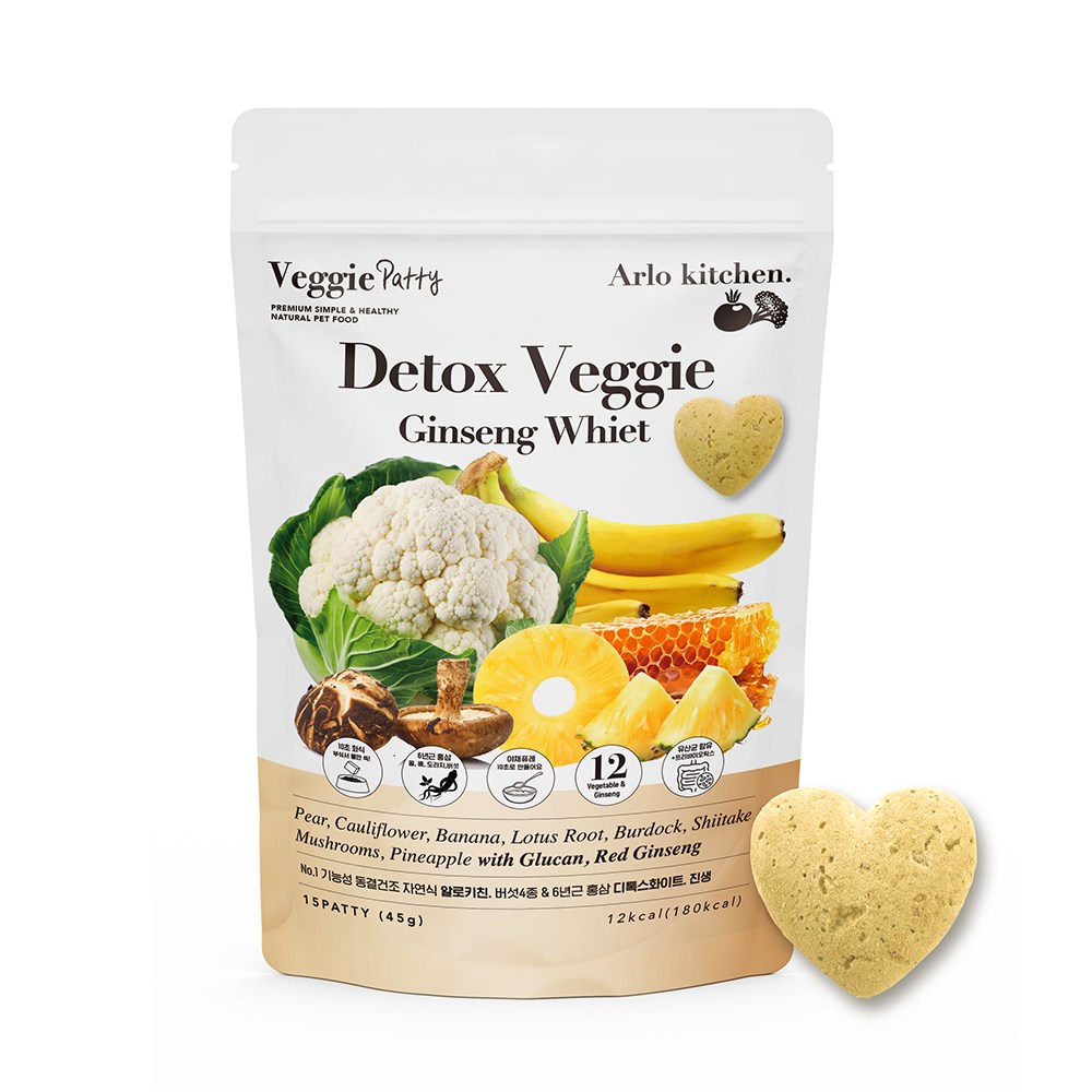 알로키친 강아지 홍삼 항산화 자연식 꽃송이버섯 사료 디톡스 화이트 45개입, 45개, 4g, 혼합맛 47,800원