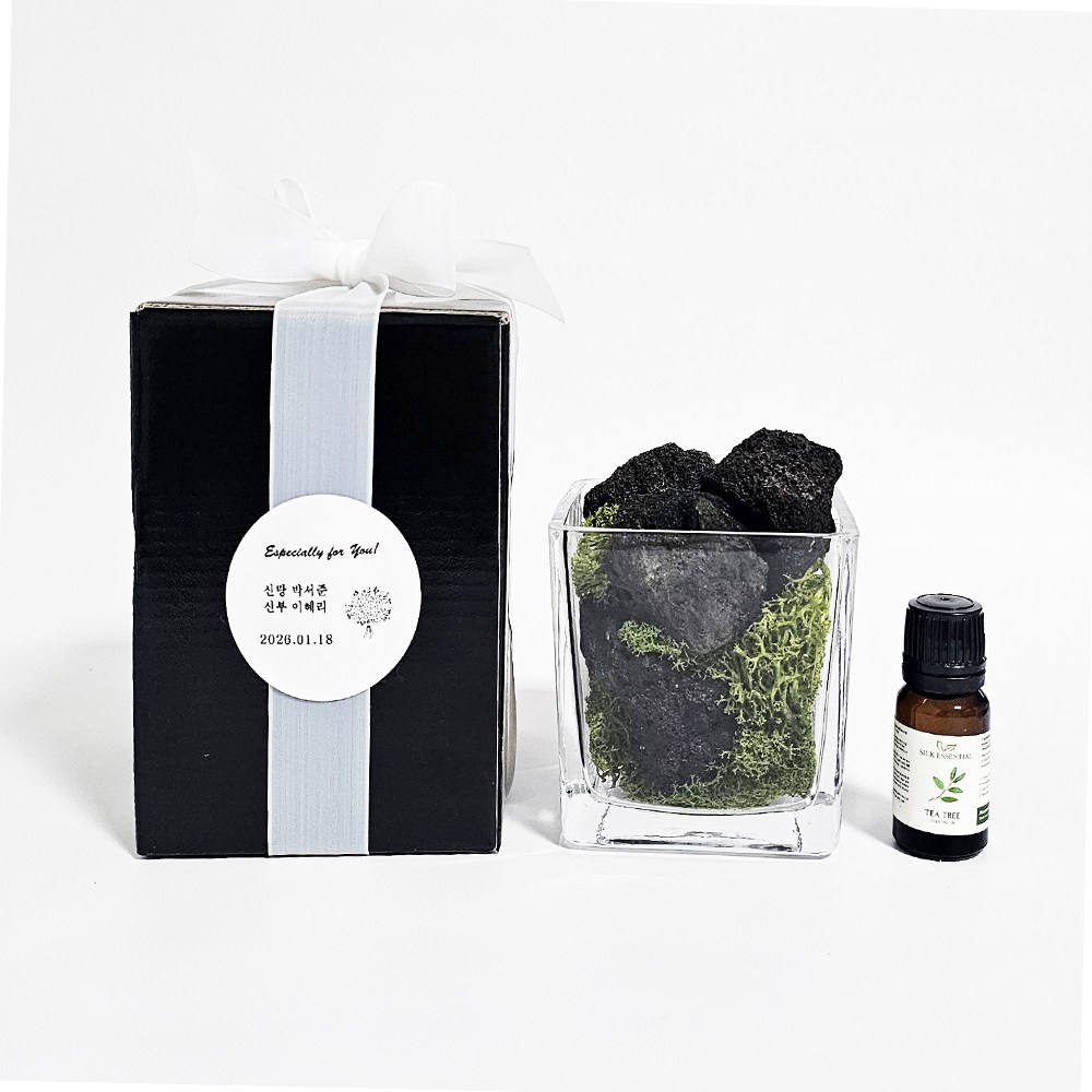 기프트벨라 자연을 담은 화산석 스톤 실내 아로마 방향제, 기본상품, 우드세이지 22,400원