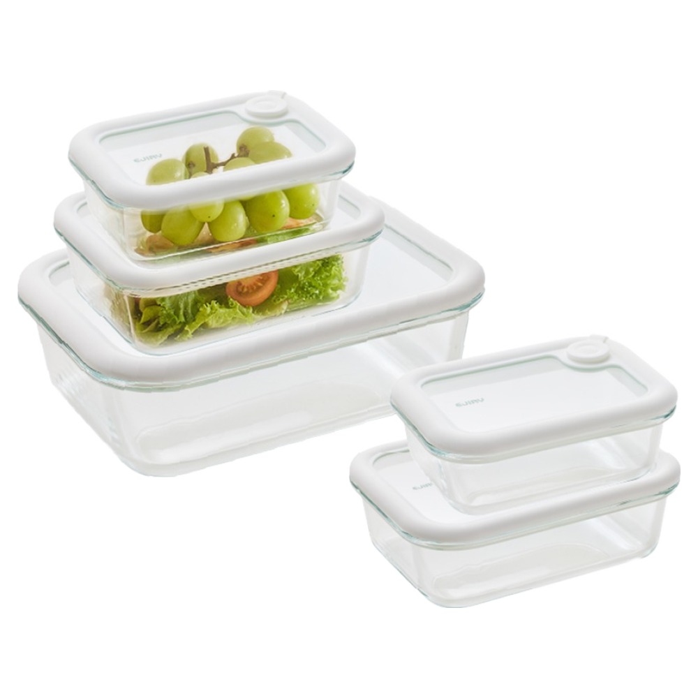 에지리 올글라스 내열 유리 밀폐용기 세트 45,900원