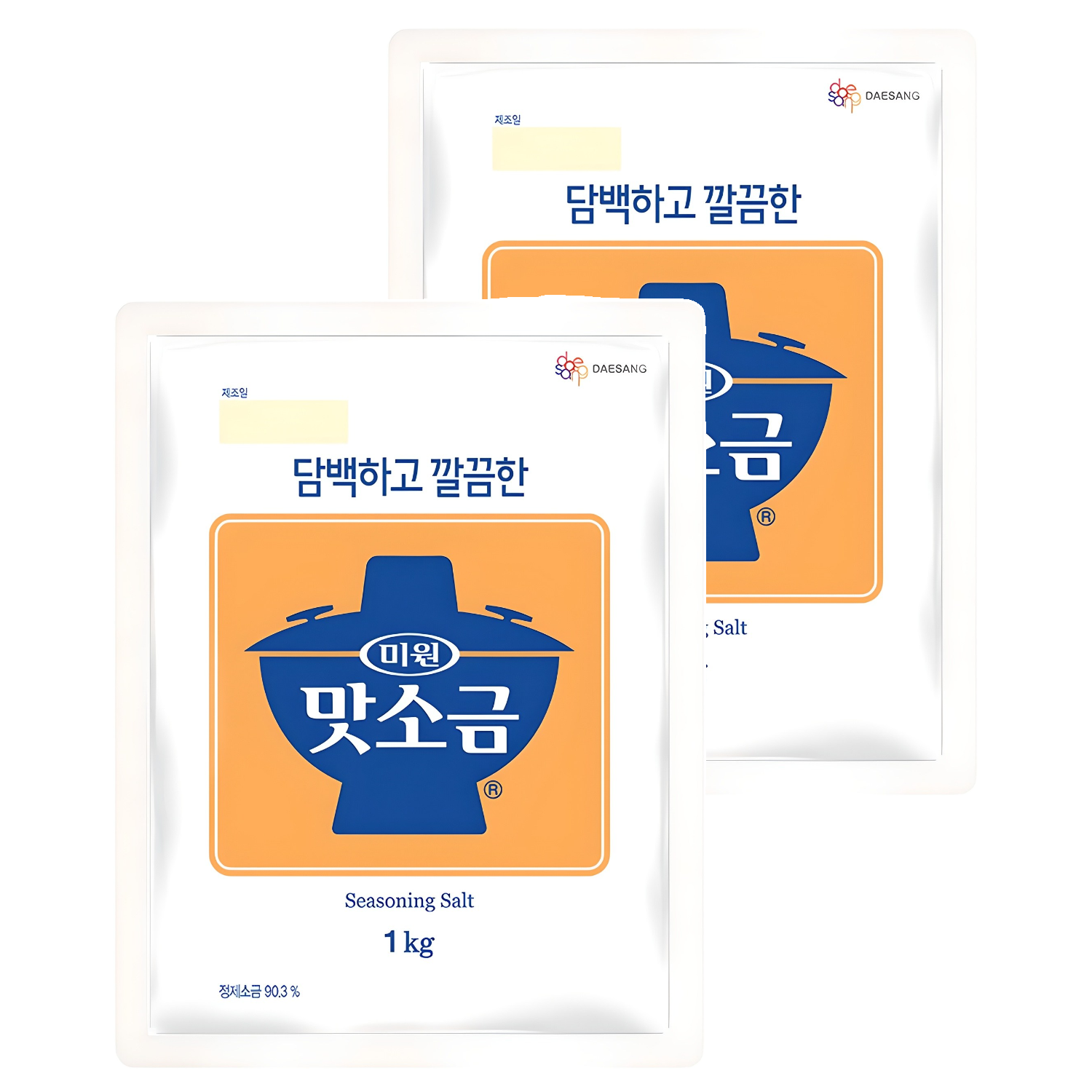 미원 맛소금, 1kg, 2개 7,220원