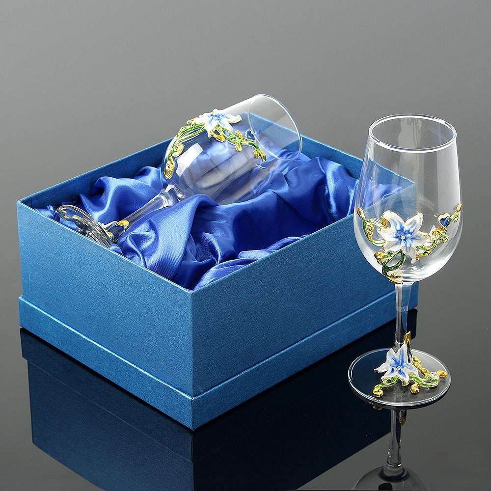 도토로 로맨틱 앤티크 와인잔 2p세트(320ml) (블루) 28,710원