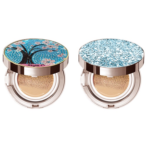 스타일71 미스트 쿠션2개 세트 [쿠션15g+쿠션15g] 60%세럼 쿠션 [건성 피부 추천], 체리블라썸블루21호+아쿠아마린글리터21호(건성), 1개 37,900원