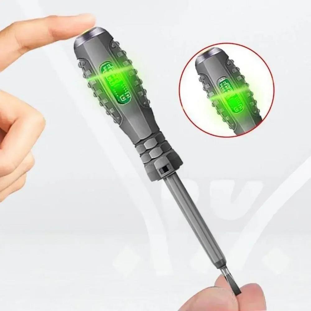 디지털 전압 테스터 펜 비접촉 유도 테스트 전압계 전력 검출기 미세 전기 스크루 드라이버 표시기 10,260원