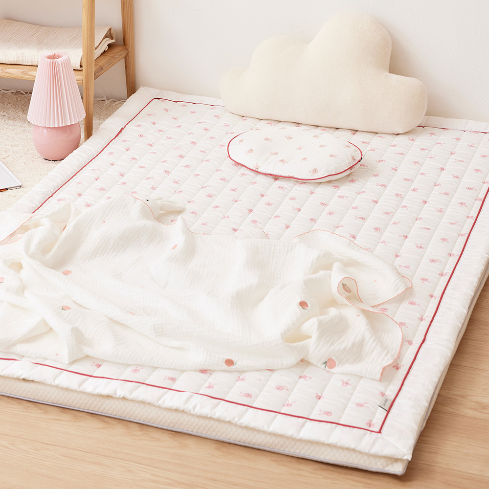 라비킷 유아용 듀라론 리버시블 냉감패드, 리틀 래빗, 1개 74,900원