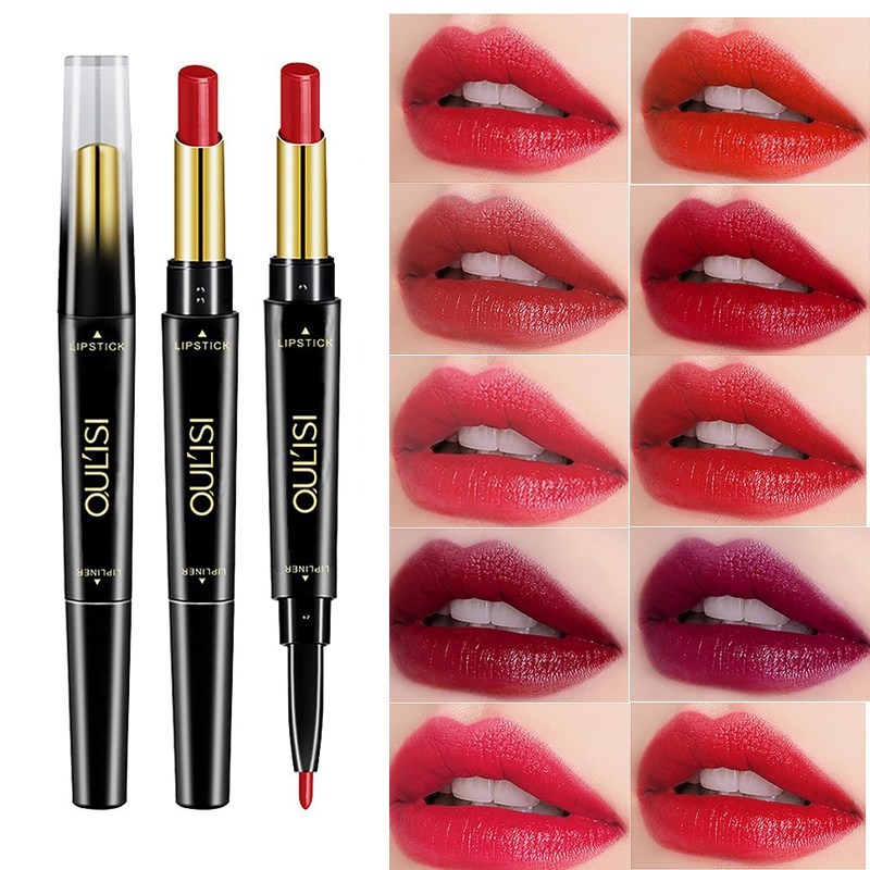 HANFEN 독일 1/1+1 더블 헤드 립스틱펜 입술펜슬 회전식 립라이너 립펜슬 12,900원