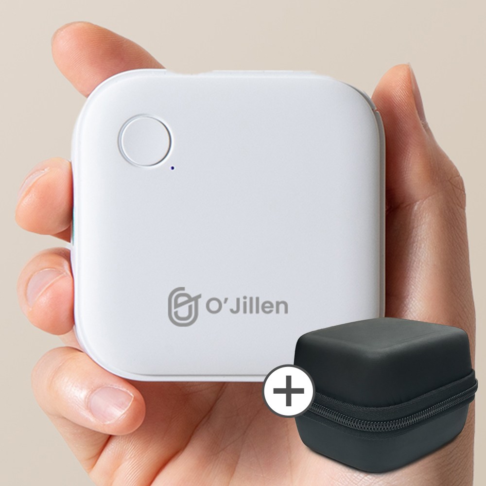 오지렌 네임스티커 감열식 라벨프린터 라벨기 화이트, WP9529(화이트), 1개 20,900원