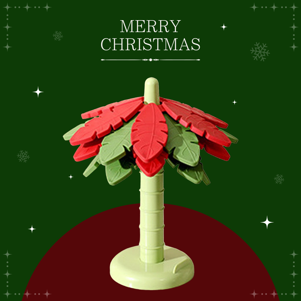 클레미엄 크리스마스 홀리데이 실리콘 코스터 냄비받침 트로피컬 야자수 휴대폰거치 논슬립, 1세트, 레드 11,900원