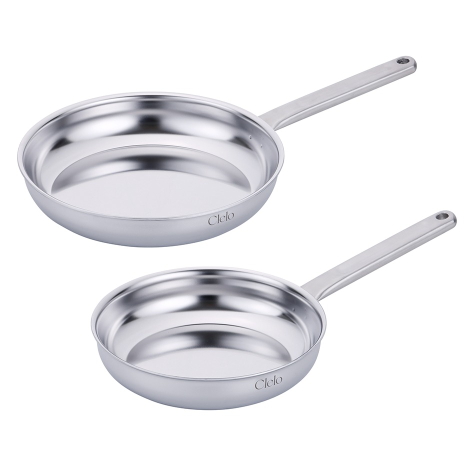 리빙아트 인덕션 씨엘로 무연마제 통5중 스테인레스 팬 C세트 2개 122,760원