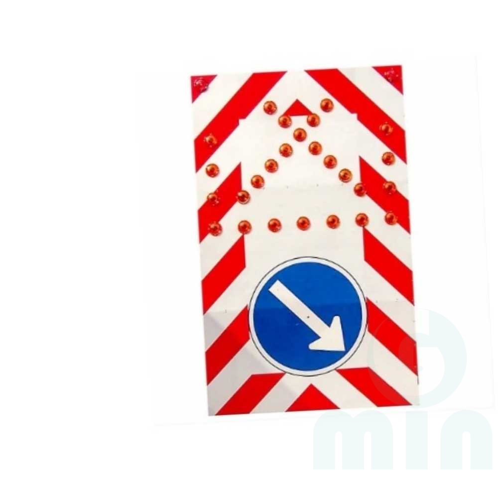 도로공사 쏠라안내표지판 100M우회 점멸 ACDC겸용 지주 경고등 경광등, 1개 2,862,800원