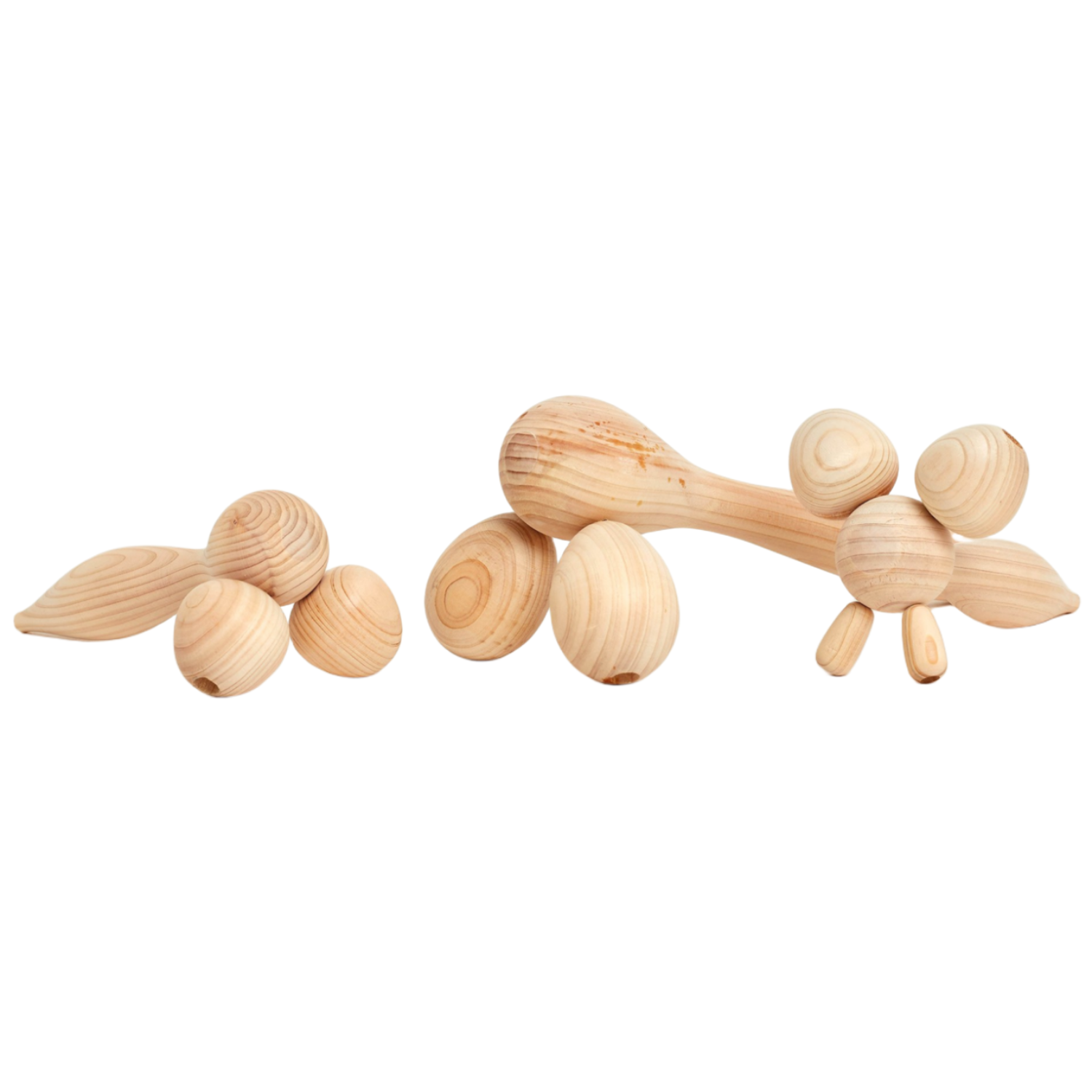 편백향 얼굴 미간 바디 마사지기 편백나무 지압기 척추 혈자리 지압 10,000원