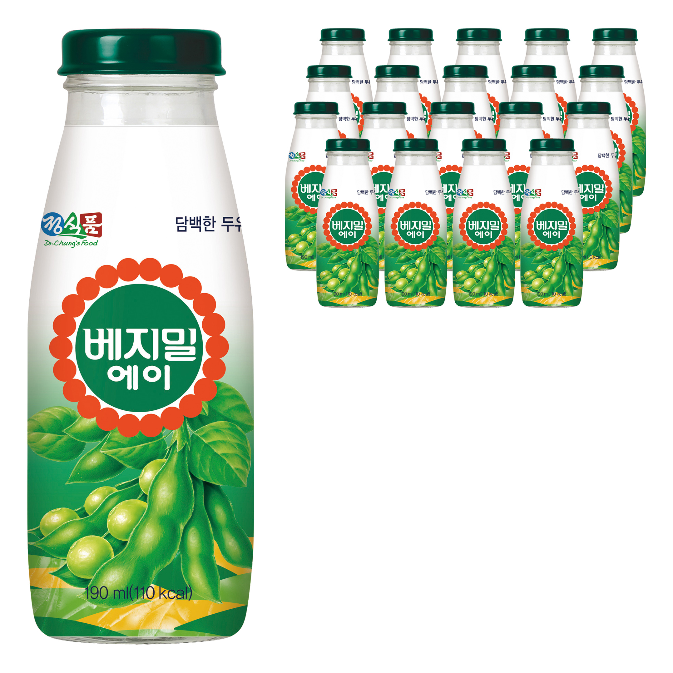 베지밀 에이 담백한 두유, 190ml, 20개 20,210원