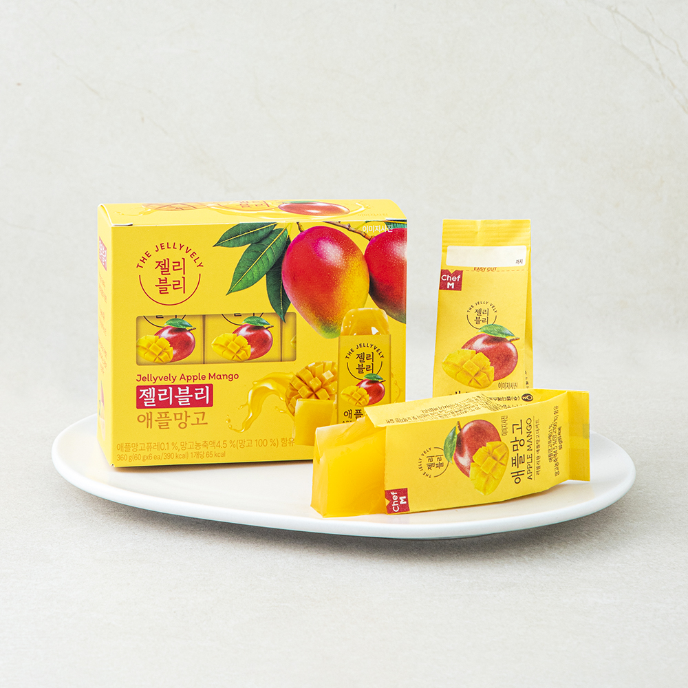 [로켓프레시] 쉐프엠 젤리블리 애플망고 4,590원