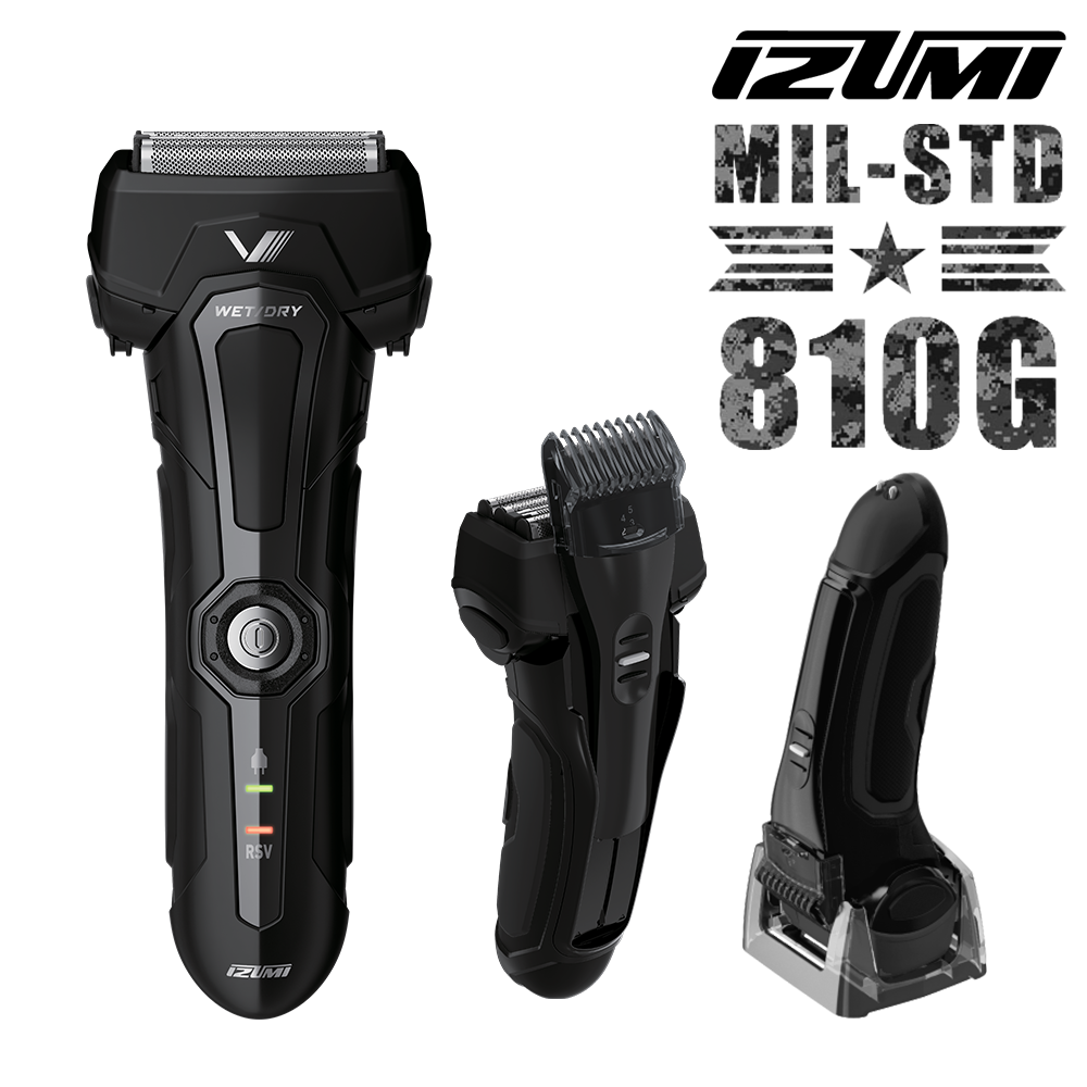 이즈미 밀리터리 쉐이버 4중 커팅 전기면도기 139,000원