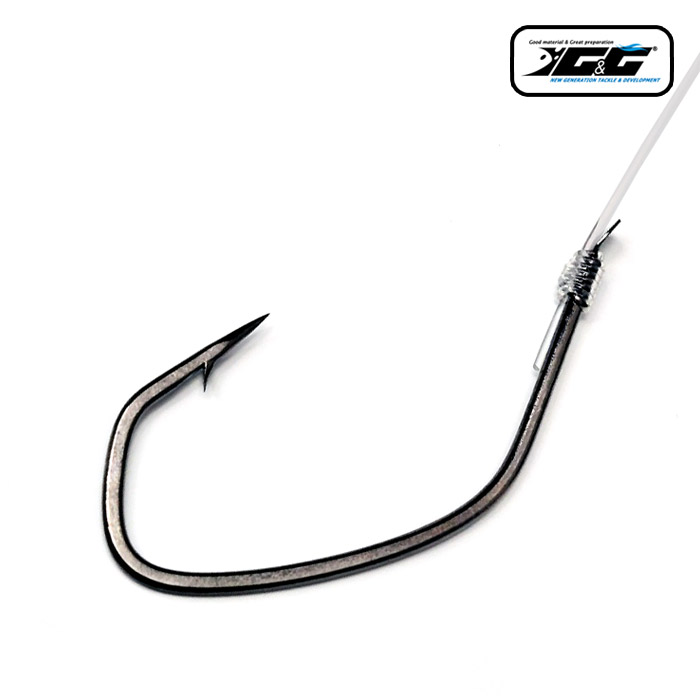 쯔리메이진 농어 묶음바늘 SG-21 선상 낚시 자작 채비, 1개, 100개입 12,500원